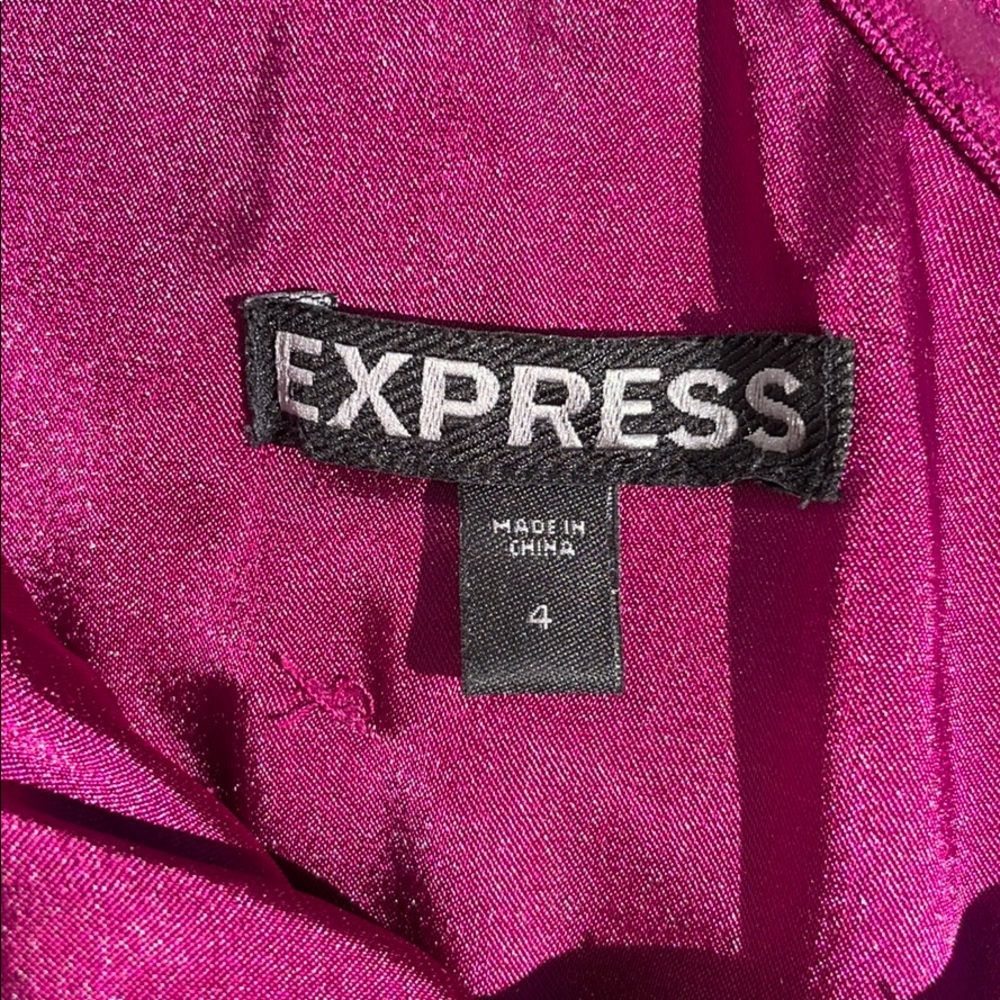 🎉HP🎉Express magenta dress - Picture 5 of 6